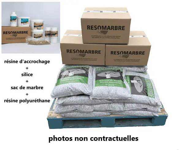 kit terrasse en résine