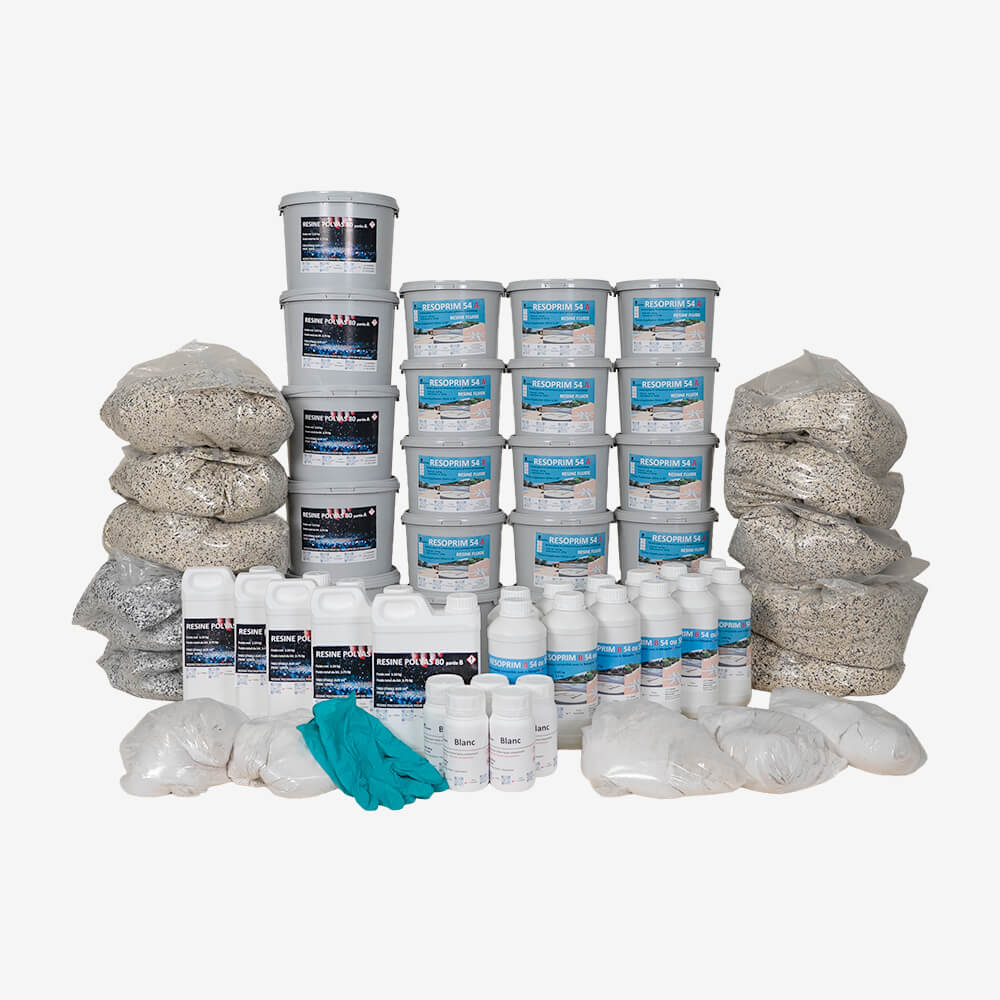 Kit de 50m² sol paillette/flakes